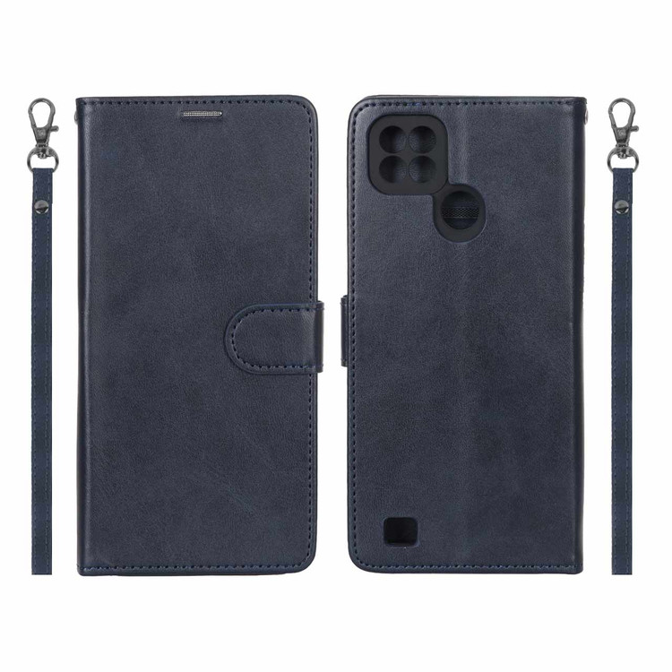 کیف موبایل مگنتی درجه یک MNC مدل Realme C21 - سرمه ای