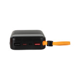 پاوربانک فست شارژ Vikusha 20000mAh مدل P100 22.5W - مشکی - SMO (گارانتی شش ماهه شرکتی)