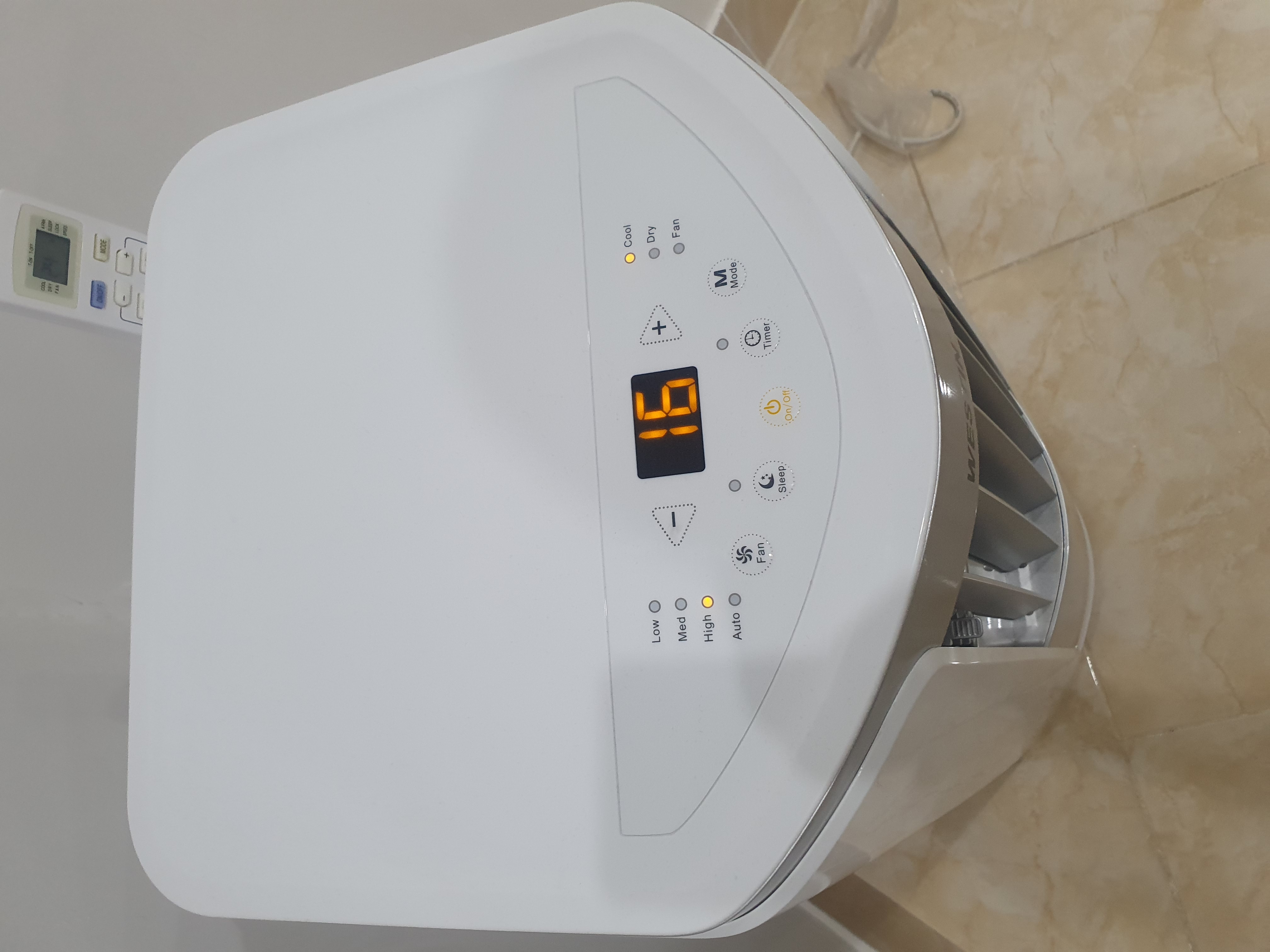 کولر گازی پرتابل وستین مدل WIPAC16K-410 ظرفیت ۱۶ هزار سرمایشی
